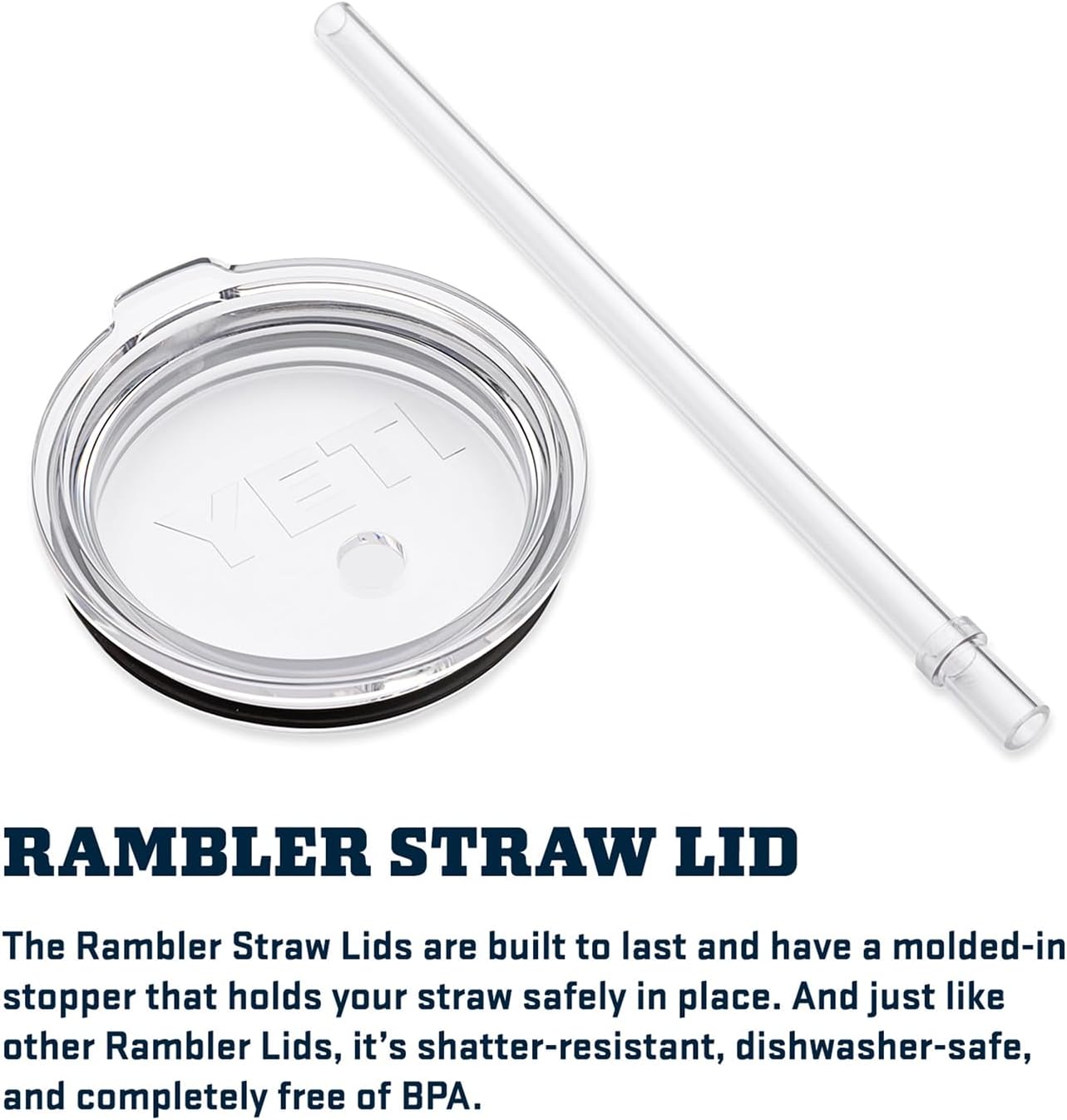 YETI Rambler 35 oz Straw Mug with Handle – Vacuum-Insulated Cold Tumbler (Big Wave Blue)