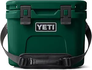 YETI Roadie 15 Hard Cooler – Compact, Ultra-Durable with DoubleDuty™ Shoulder Strap