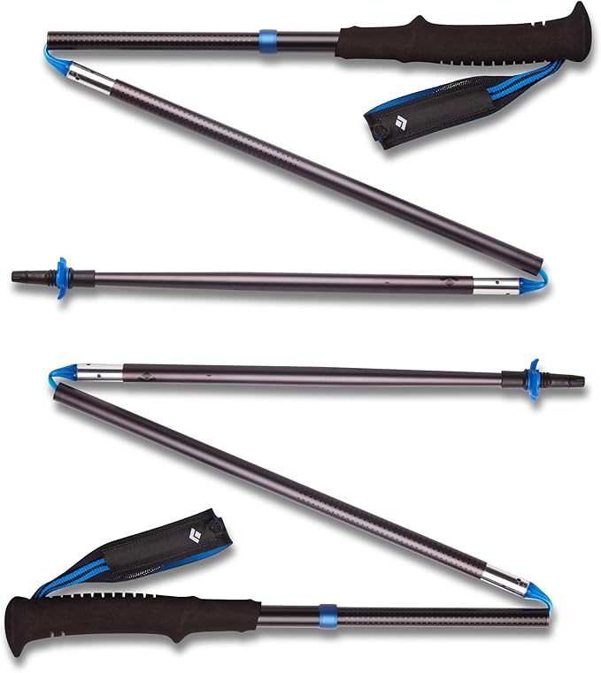 Black Diamond Trail Trekking Poles – Lightweight Adjustable Hiking Poles for All-Terrain Use
