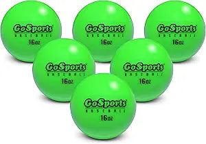 GoSports Weighted Training Balls – Baseball or Softball Options for Power & Mechanics Training