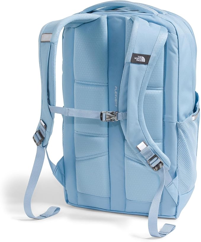 The North Face Women's Jester Backpack – Water-Repellent Everyday Laptop & Travel Bag (Steel Blue, One Size)